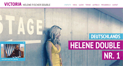 Desktop Screenshot of double-helene-fischer.de